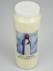 Bougie de Neuvaine à Notre Dame de Kibeho