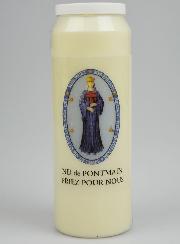 Bougie de Neuvaine Notre Dame de Pontmain