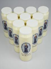 Lot de 10 Bougies de Neuvaine ND de Pontmain