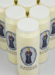 Lot de 10 Bougies de Neuvaine ND de Pontmain