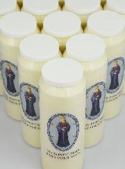 Lot de 20 Bougies de Neuvaine Notre Dame de Pontmain