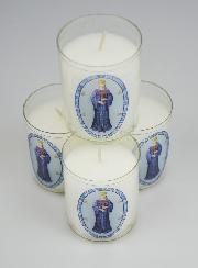 Lot de 4 Bougies Veilleuses ND de Pontmain