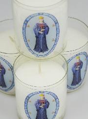 Lot de 4 Bougies Veilleuses ND de Pontmain