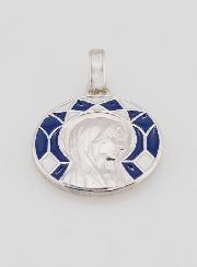 Médaille Vierge Marie & Lourdes Double Face - 18mm
