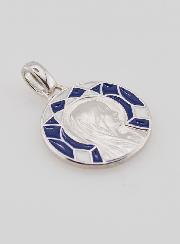 Médaille Vierge Marie & Lourdes Double Face - 18mm