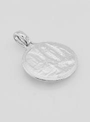 Médaille Vierge Marie & Lourdes Double Face - 18mm