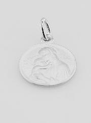 Médaille Argent Vierge de Boticcelli - 16mm