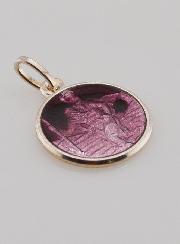 Médaille Saint Christophe en Argent & Email - 15mm