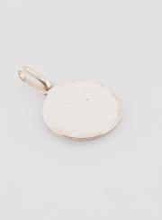 Médaille Saint Christophe en Argent & Email - 13mm