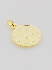 Médaille Plaqué Or Saint Benoît - 16mm