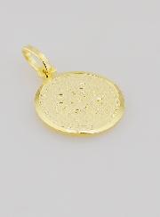 Médaille Plaqué Or Saint Benoît - 14mm