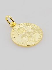 Médaille Plaqué Or Sainte Rita - 18mm