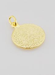 Médaille Plaqué Or Sainte Rita - 18mm