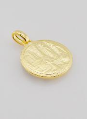 Médaille Vierge Marie & Lourdes Double Face - 18mm