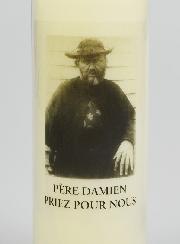 Bougie de Neuvaine Père Saint Damien