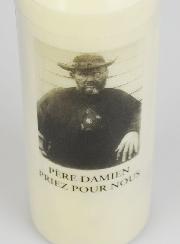 Bougie de Neuvaine Père Saint Damien