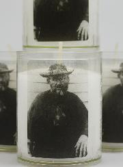 Lot de 4 Bougies Veilleuses Père Damien