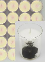 Lot de 24 Bougies Veilleuses au Père Saint Damien
