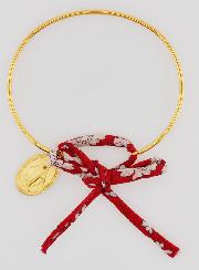 Jonc Liberty Rouge & Médaille Miraculeuse