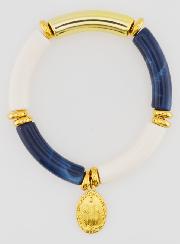 Bracelet Religieux Médaille Miraculeuse - Marine