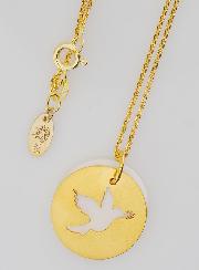 Collier Saint Esprit - Plaqué Or & Nacre