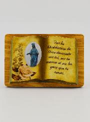 Chevalet Livre 6cm - Vierge Noire