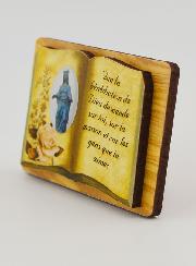 Chevalet Livre 6cm - Vierge Noire