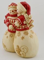 Bonhomme de Neige Couple - Jim Shore