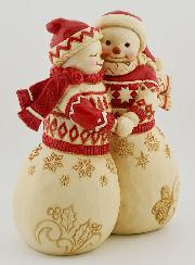 Bonhomme de Neige Couple - Jim Shore