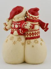 Bonhomme de Neige Couple - Jim Shore