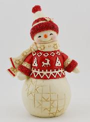 Bonhomme de Neige Snowy Smiles - Jim Shore