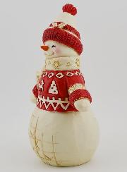 Bonhomme de Neige Snowy Smiles - Jim Shore