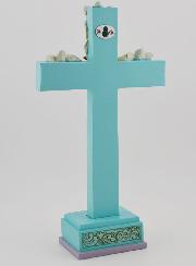 Crucifix Colombe & Lys - Jim Shore