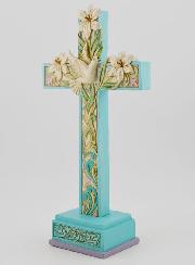 Crucifix Colombe & Lys - Jim Shore