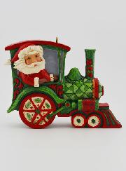 Train du Père Noël à Suspendre - Jim Shore