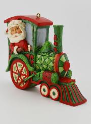 Train du Père Noël à Suspendre - Jim Shore