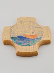 Croix en Bois d'Erable - La Pêche Miraculeuse