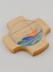 Croix en Bois d'Erable - La Pêche Miraculeuse