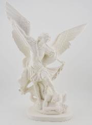 Statue de Saint Michel en Résine Phosphorescente - 30cm
