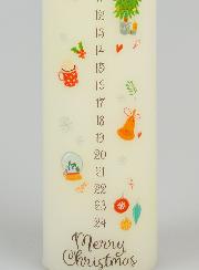 Bougie de l'Avent Traditionnelle - 25cm