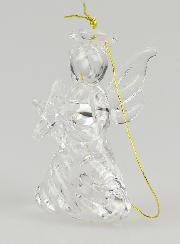 Ange de Noël en Verre à Suspendre 4cm