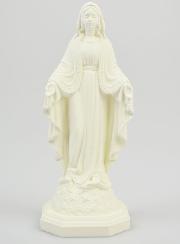 Statue Vierge Marie Miraculeuse Phosphorescente - 15cm