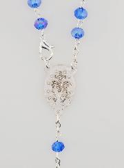Chapelet de la Médaille Miraculeuse Ouvrant - Bleu