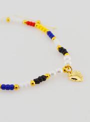 Bracelet Religieux Tressé Multicolore - Ex Voto