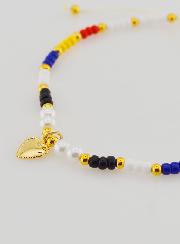 Bracelet Religieux Tressé Multicolore - Ex Voto