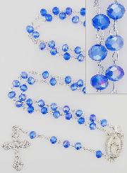 Chapelet Cristal Bleu & Miraculeuse