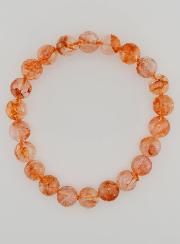 Bracelet en Pierre de Quartz Hematoïde A - 8 mm