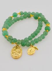 Chapelet Médaille Miraculeuse & St Joseph en Aventurine