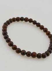 Bracelet en Pierre Naturelle d' Opale Boulder 6mm