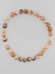 Bracelet en Pierre Naturelle d'Opale Rose 6mm
